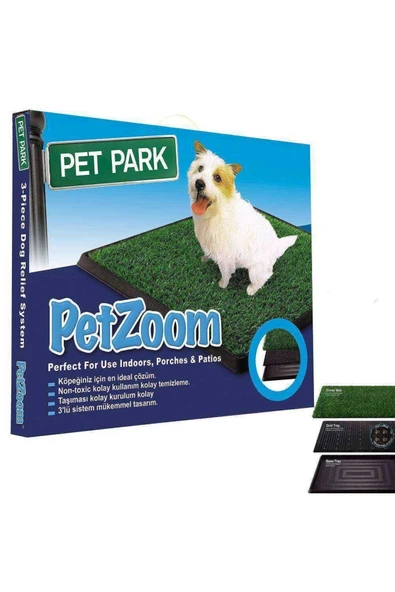 Pet Zoom Pet Park Köpek Tuvaleti 64 Cm X 51cm X 3.8 Cm ürün görseli 1