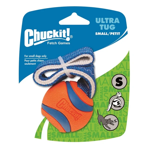 Chuckit! Ultra Duo Tug Dayanıklı Çekiştirme Köpek Oyun Topu Küçük Boy ürün görseli 1