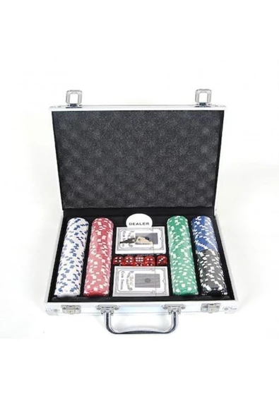 ESER 200'lü Poker Seti Metal Çantalı ürün görseli 1