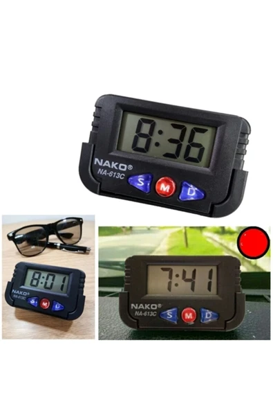 GiftMatikcenter 12+2 Adet Mini Dijital Saat Tarih Kronometre Göstergesi 422166 ürün görseli 1