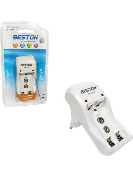 Pil Şarj Aleti Aa 9V Aaa Beston BST-C812 ürün görseli 1