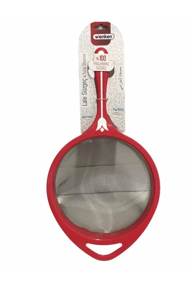 Urve Plastik Wenken Renkli Lale Süzgeç 22 Cm ürün görseli 1