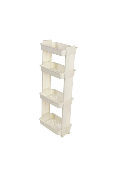 Motek Modern Organizer 4 Katlı Raf Beyaz ürün görseli 1