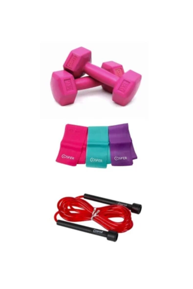 Cosfer Pilates 3 Lü Set ürün görseli 1