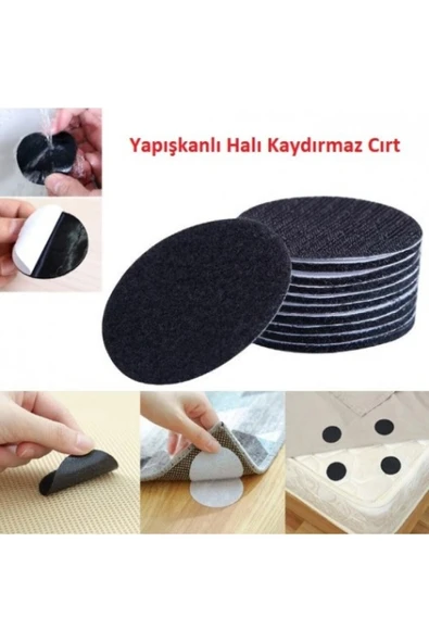 Bundeba Halı Kilim Kaydırmaz Çok Amaçlı Cırt 4 adet ürün görseli 1
