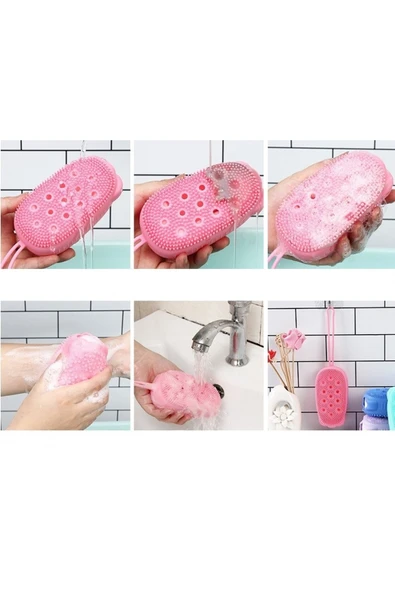 CMT Silikon Banyo Kesesi Süngerli - Resim 5