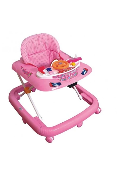 Enhoştoys Oyuncaklı Direksiyonlu Çocuk Bebek Yürüteç Örümcek ürün görseli 1