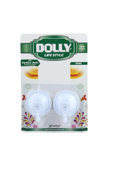 Güntem Dolly Vantuz Askı 2li Y-123 ürün görseli 1