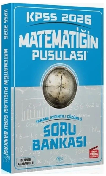 2026 KPSS Matematik Matematiğin Pusulası Soru Bankası CBA Yayınları ürün görseli 1