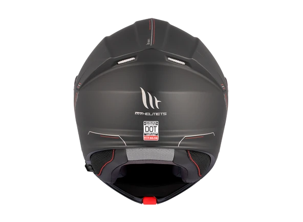 MT Genesis Sv Solid A1 Mat Çene Açılır Kask - Resim 2