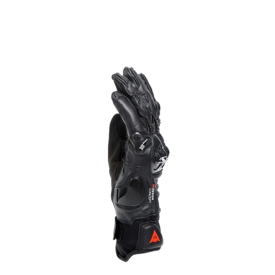 Dainese Carbon 4 Black Kısa Deri Eldiven - Resim 11