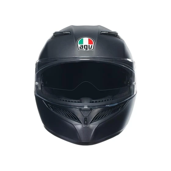Agv K3 Mono Matt Black Kapalı Kask - Resim 2