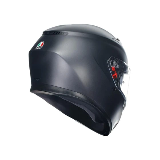 Agv K3 Mono Matt Black Kapalı Kask - Resim 3