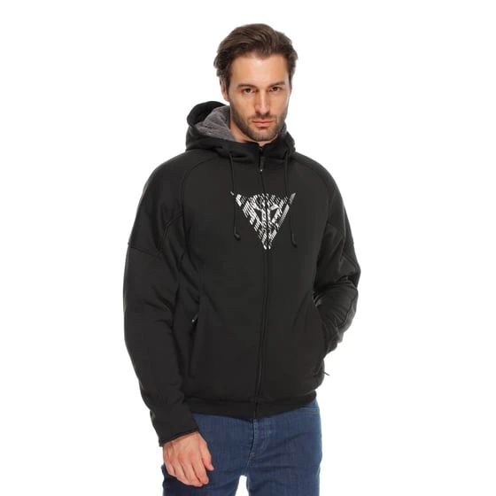 Dainese Bovısa Black White Tekstil Mont ürün görseli 1