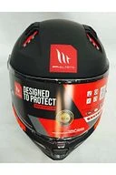 MT Kask Revenge 2 Solid A1 Matt Black Şeffaf Vizörlü - Resim 15