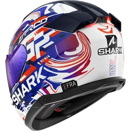 Shark Skwal İ3 Replica Zarco Gp Kapalı Kask - Resim 3
