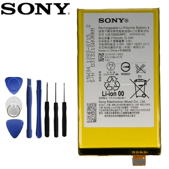 Sony Xperia Z5 Mini Compact Pil Batarya ve Tamir Seti ürün görseli 1