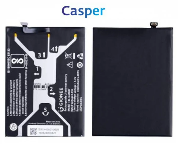 Casper Via A3 Plus Batarya Pil BY-N3000B ürün görseli 1