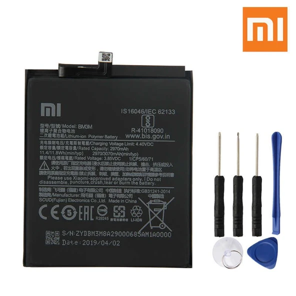Xiaomi Mi9 SE BM3M Pil Batarya ve Tamir Seti 3070 mAh ürün görseli 1
