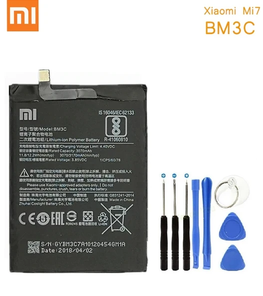 Xiaomi Mi 7 Batarya Pil BM3C + Tamir Seti ürün görseli 1
