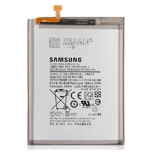 Samsung Galaxy A21s SM-A217  PilvBatarya  BA217ABY 5000 mAh ürün görseli 1