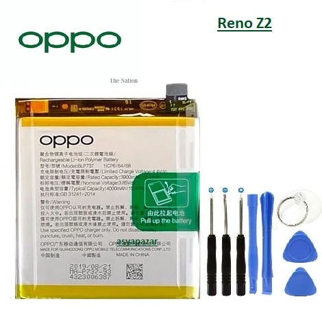 Oppo Reno Z2 Pil Batarya BLP737 + Tamir Seti ürün görseli 1