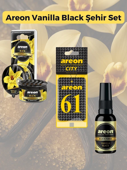 Areon Vanilla Black Şehir Set-61 ürün görseli 1