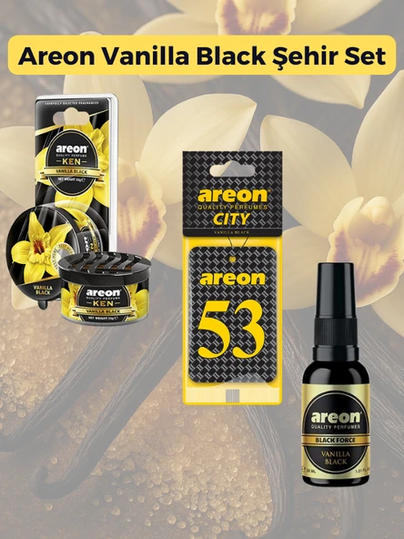 Areon Vanilla Black Şehir Set-53 ürün görseli 1