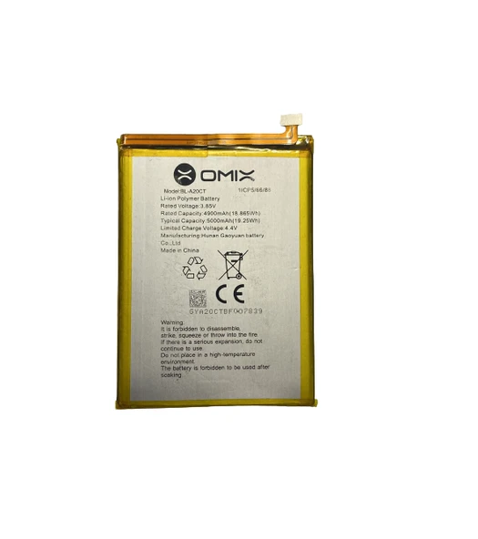 OMİX X300 PİL BATARYA 5000 mAh (GM21pro) ürün görseli 1