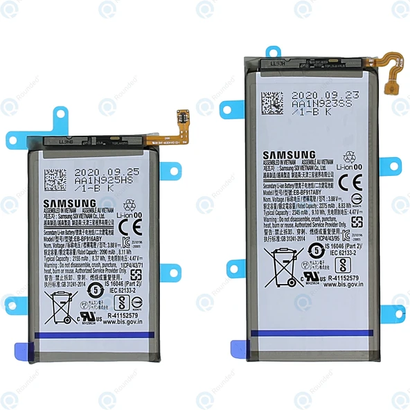Samsung Z Flod2 5G Pil Batarya F916/F917 Takım Setli Pil Batarya ürün görseli 1