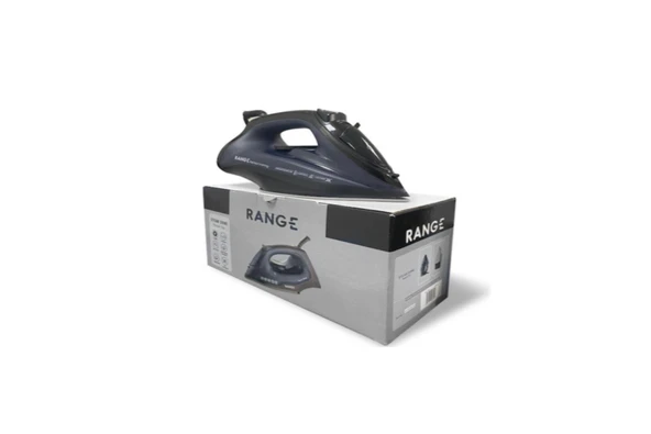 Range Perfect Ironing Seramik Tabanlı Buharlı Ütü Siyah 2400W ürün görseli 1