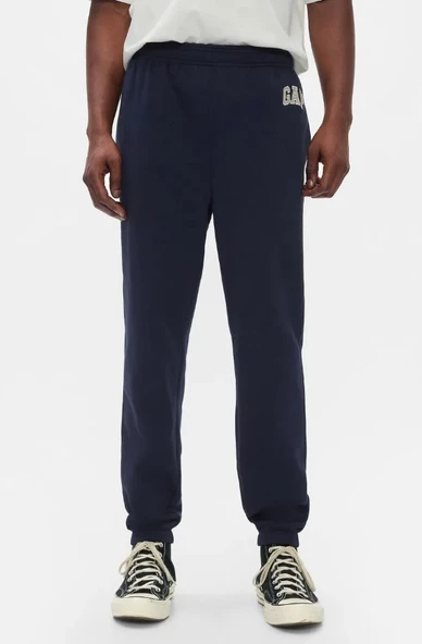 Gap V-Herıtage 500382 Logo Gap Logo Fleece Jogger Fransız Havlu Kumaş Erkek Eşofman Altı ürün görseli 1
