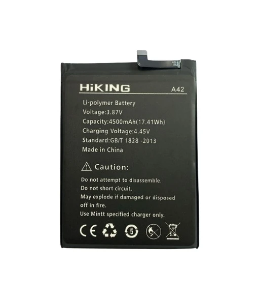HİKING A42 PİL BATARYA 4500 mAh + Tamir Set ürün görseli 1