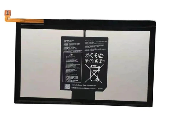 Alcatel TLp078A1 3.85V 8000mAh Pil Batarya ürün görseli 1