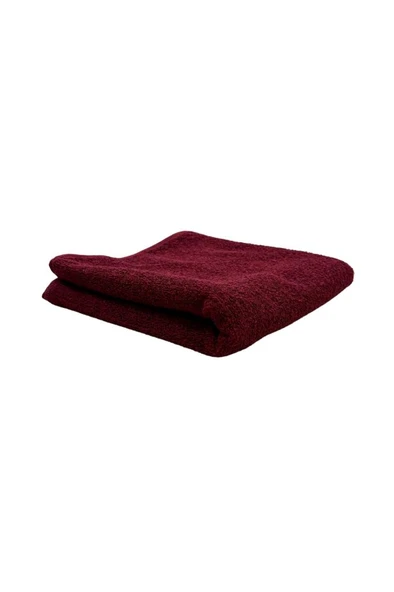 Kuaförler İçin Yüksek Emici A Kalite Baş Havlusu 90x50 cm Bordo ürün görseli 1