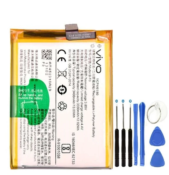 Vivo V11 Pro Pil Batarya B-F0+Tamir Set 3400 mAh ürün görseli 1