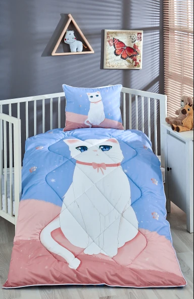 Komfort Home Dijital Baskılı Thermal Kumaş Bebek Yorgan Seti /B14 ürün görseli 1