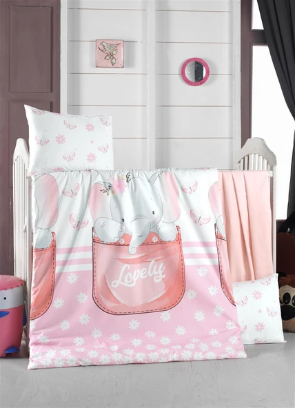 Komfort Home Bebek Nevresim Takımı %100 Pamuk (Berinay) ürün görseli 1