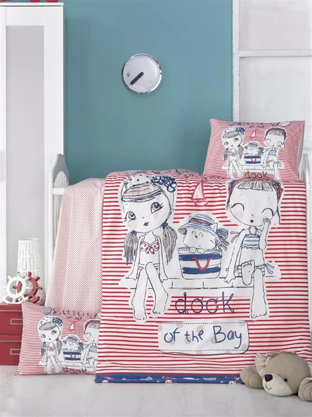 Komfort Home Bebek Nevresim Takımı %100 Pamuk (Victoria) ürün görseli 1