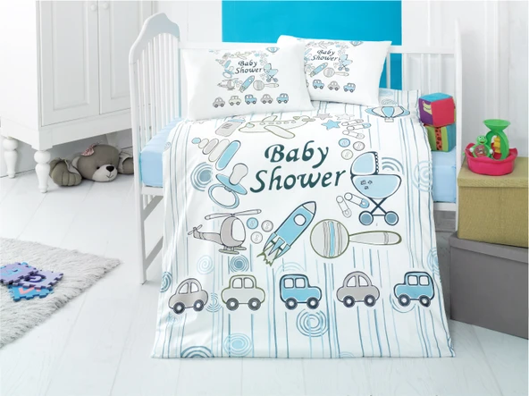 Komfort Home Bebek Nevresim Takımı %100 Pamuk (Berinay) ürün görseli 1