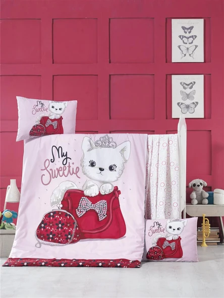 Komfort Home Bebek Nevresim Takımı %100 Pamuk (Victoria) ürün görseli 1