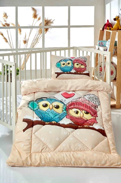 Komfort Home Dijital Baskılı Thermal Kumaş Bebek Yorgan Seti / B8 ürün görseli 1