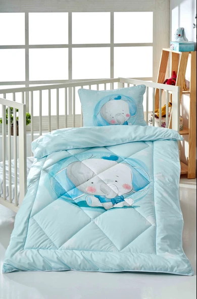 Komfort Home Dijital Baskılı Thermal Kumaş Bebek Yorgan Seti / B3 ürün görseli 1