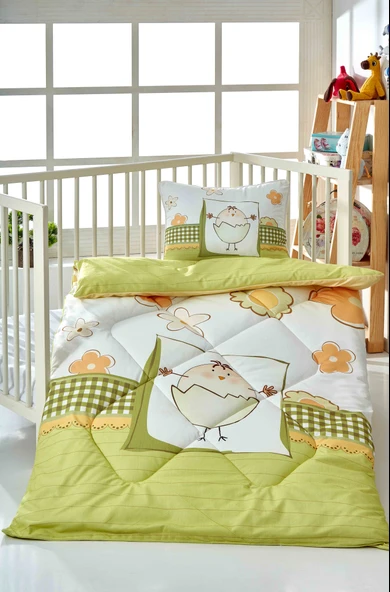 Komfort Home Dijital Baskılı Thermal Kumaş Bebek Yorgan Seti / B6 ürün görseli 1