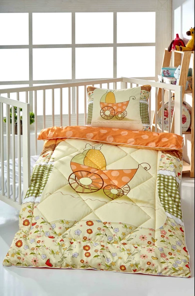 Komfort Home Dijital Baskılı Thermal Kumaş Bebek Yorgan Seti / B2 ürün görseli 1