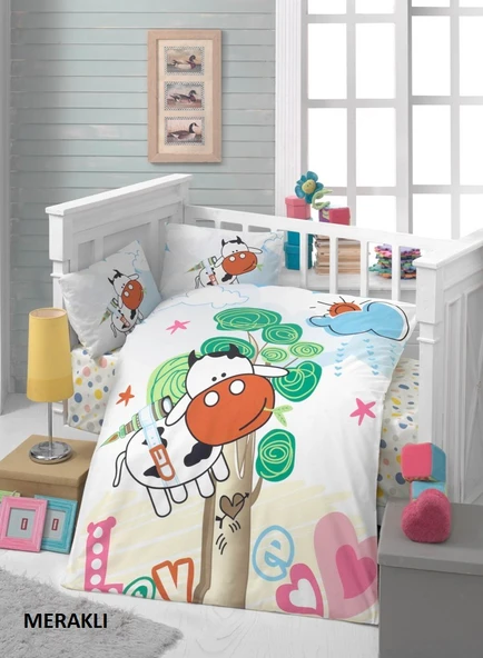 Komfort Home Bebek Nevresim Takımı %100 Pamuk (Berinay) ürün görseli 1