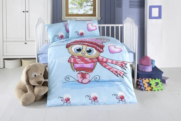 Komfort Home Bebek Nevresim Takımı %100 Pamuk (Berinay) ürün görseli 1