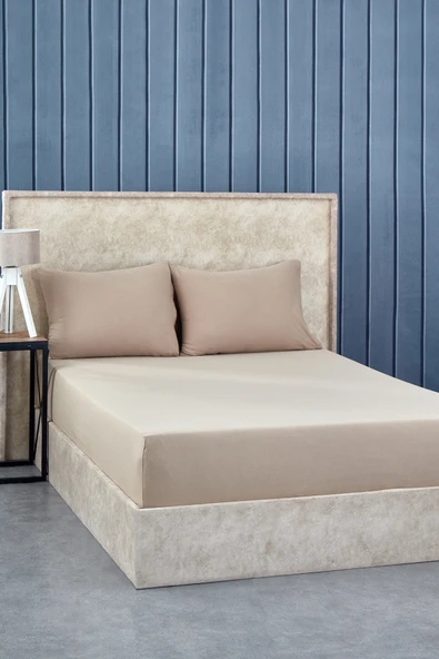 Komfort Home Tek Kişilik Penye Lastikli Çarşaf Seti 120x200 CM ürün görseli 1