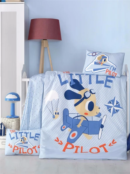 Komfort Home Bebek Uyku Seti %100 Pamuk (Yorgan ve +2 Yastıklı) ürün görseli 1