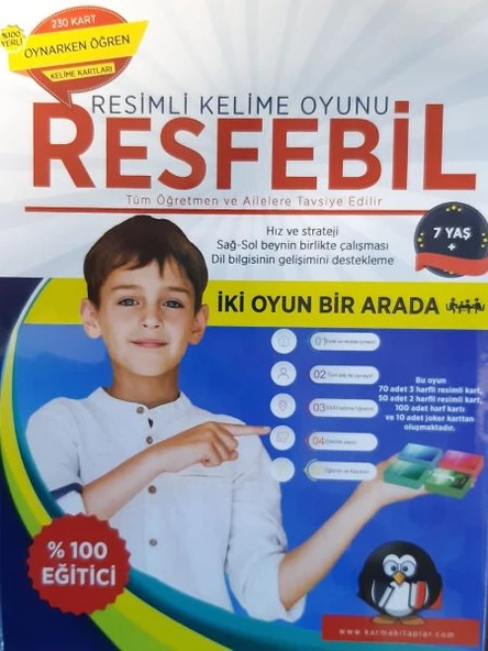 Resimli Kelime Oyunu Resfebil ürün görseli 1